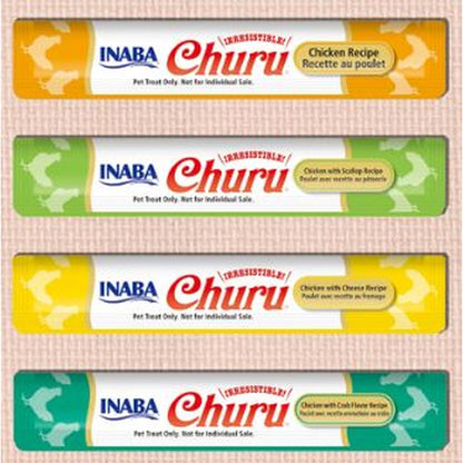 CHURU Box krema za macke, piletina u cetri vrste sosa, 14g 1kom