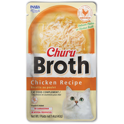 CIAO Broth za macke, piletina u corbi, 40g