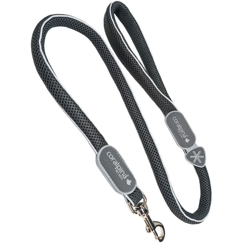 CORALPINA Povodac za psa, Cinquetorri, Softy, Crni