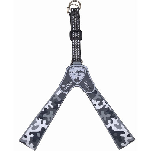 OUTLET CORALPINA Am za pse, Camouflage, Washy, Sivo/Crni