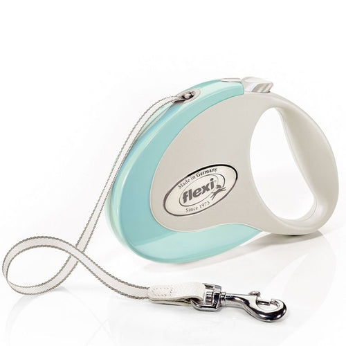 OUTLET FLEXI Povodac za pse sa regulacijom Style sa trakom Mint 5m/ do 25kg