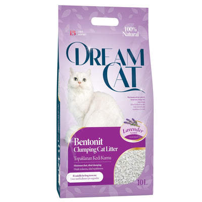 DREAM CAT Posip za macke, Lavanda, grudvajuci, 10L