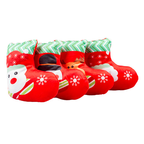 DU Igr p Xmas Plush sock 1kom