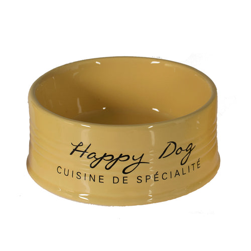 DUVO+ Cinija Happy Dog, zuta, fi 14,5cm, 520ml