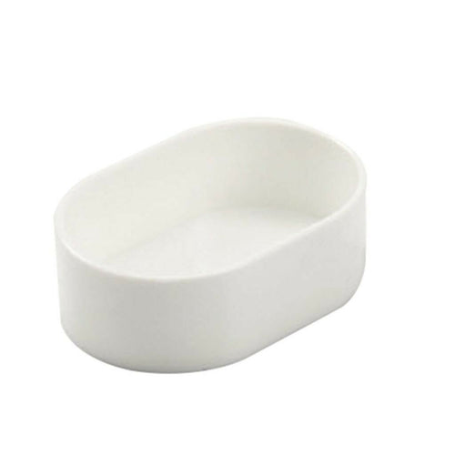 DUVO+ Hranilica za ptice, ovalna, bela