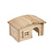 DUVO+ Kućica za glodare, kupola, drvena