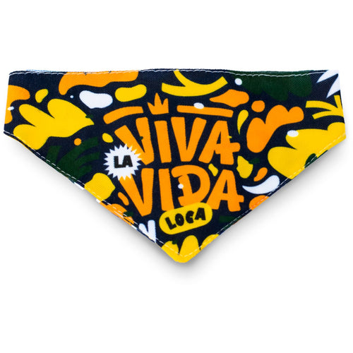 EL SHAPO Bandana za pse Viva La Vida Loca, Large