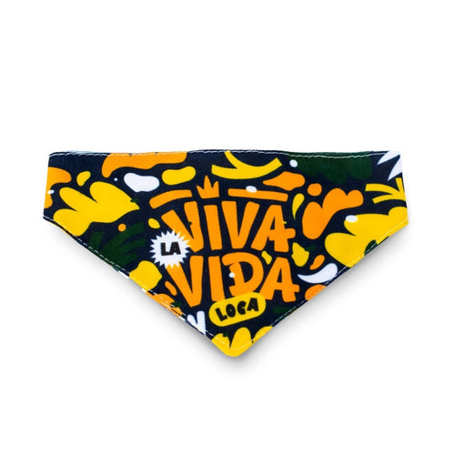 EL SHAPO Bandana za pse Viva La Vida Loca, Large