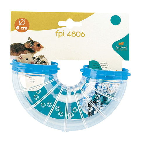 FERPLAST Igracka za glodare Tunel U oblik, plasticni Transparent fi 6cm