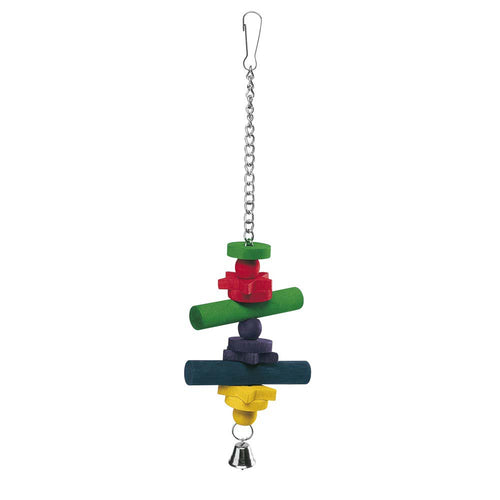 FERPLAST Igracka za ptice Parrot Visilica, od obrađenog drveta, Small 31cm
