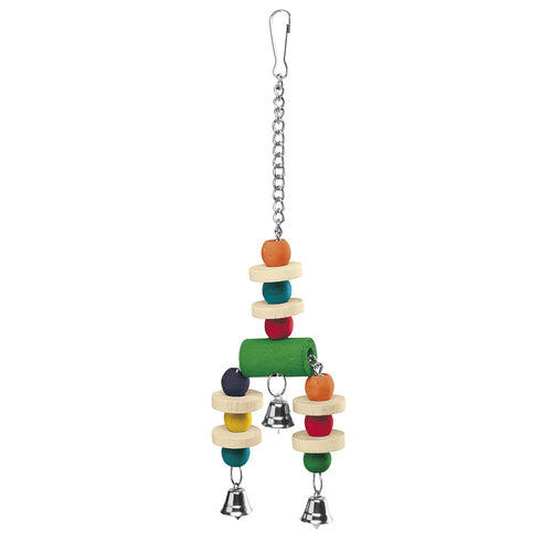 FERPLAST Igracka za ptice Parrot Visilica U, od obrađenog drveta 9x3x32cm