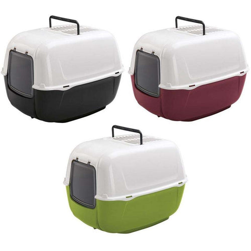FERPLAST WC za macke Prima zatvoreni EntryLevel 53x40x38cm, raznih boja