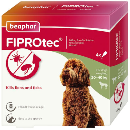 FIPROtec (Beaphar) Ampula SpotOn za pse L, 268mg, 20-40kg