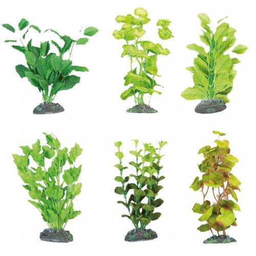 FLAMINGO Bilje za akvarijum Brasil svileno, raznih oblika 