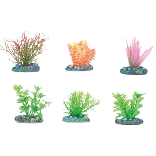 FLAMINGO Bilje za dno akvarijuma plasticno Small, razno