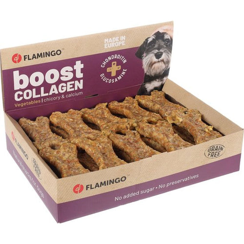 FLAMINGO Boost Collagen Koskice za pse Chondro+Gluco, bez zitarica, 1kom, 24g