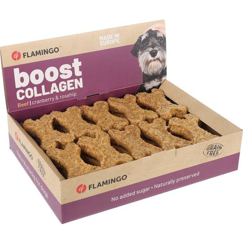 FLAMINGO Boost Collagen Koskice za pse s govedinom, bez zitarica, 1kom, 24g