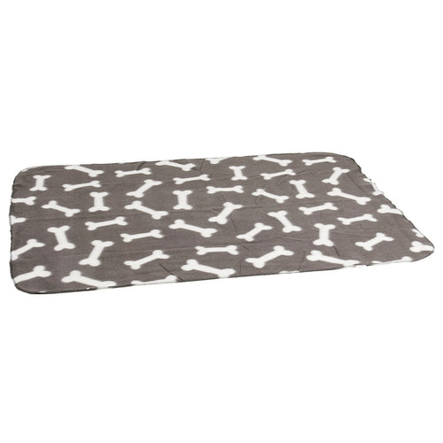 FLAMINGO Cebe plisano motiv sive koskice 150x130cm