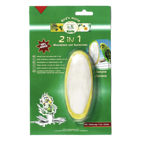 FLAMINGO Dodatak hrani za ptice mineralna Sipina kost Banana 70g