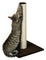 FLAMINGO Grebalica za mačke Lisa Siva 38x38x59cm