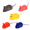 FLAMINGO Igračka za mačke Miš, zvučna 6cm, raznih boja