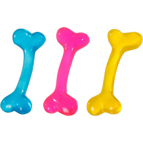 FLAMINGO Igracka za pse Kost Good4Fun plutajuca, TPR 15cm, raznih boja