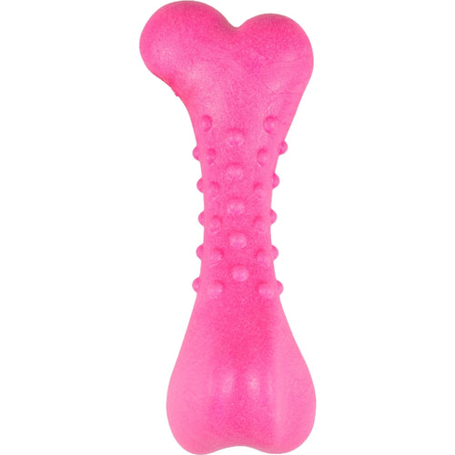 FLAMINGO Igracka za pse Kost pena s mirisom maline, Roze 13cm