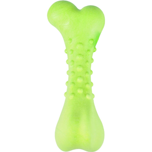 FLAMINGO Igracka za pse Kost pena s mirisom nane, Zelena 16cm