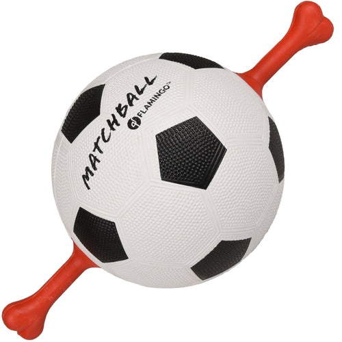 FLAMINGO Igracka za pse Lopta Fudbal ActionBall sa ruckama, gumena 19cm
