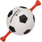 FLAMINGO Igračka za pse Lopta Fudbal ActionBall sa ručkama, gumena 19cm