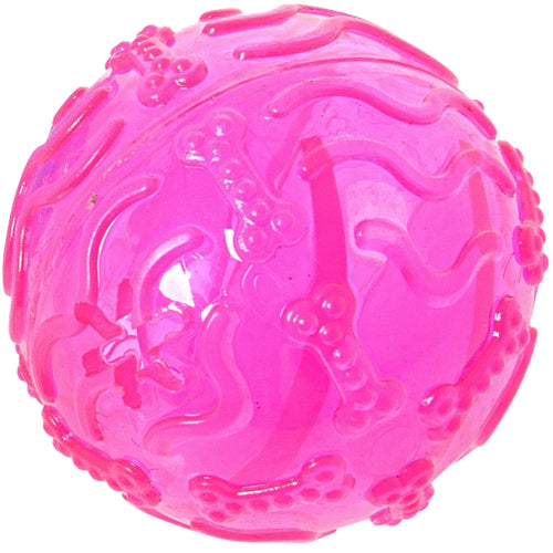 FLAMINGO Igracka za pse Lopta Good4Fun, TPR 8cm, raznih boja