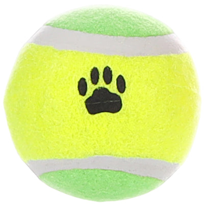 FLAMINGO Igracka za pse Lopta Tenis sa Sapama 6cm, raznih boja