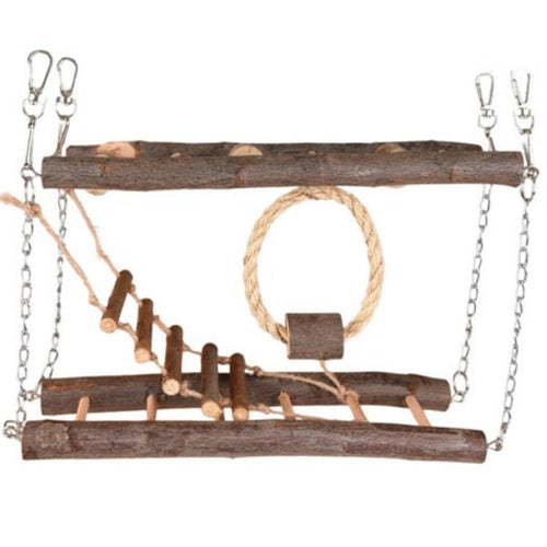 FLAMINGO Igracka za ptice Viseci most Janny, 27x8,5x17cm