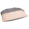OUTLET FLAMINGO Jastuk za pse Zupo, s navlakom, Sivi, 100x70x15cm