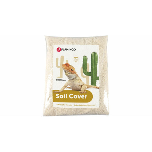 FLAMINGO Podloga za pustinjski terarijum TerraSubstrate Caviar White Beli 4kg
