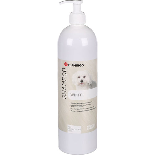 FLAMINGO Sampon za pse White za belu dlaku, 1l