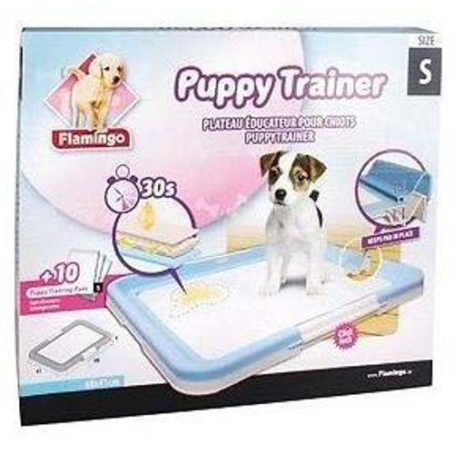 FLAMINGO WC za stenad PUPPY Trainer + 10 kom prostirki