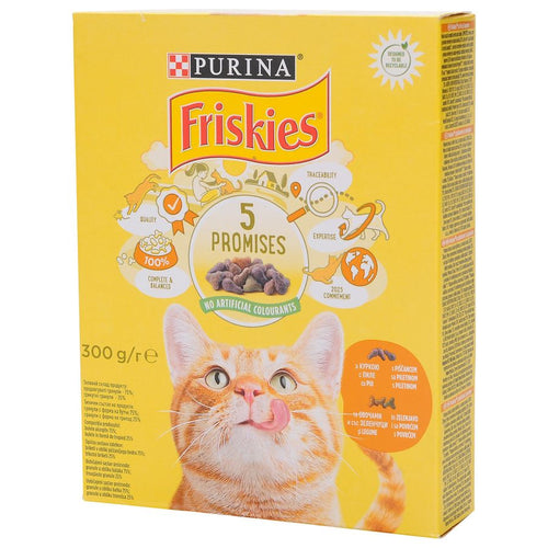 FRISKIES Briketi za macke Adult Piletina i Povrce