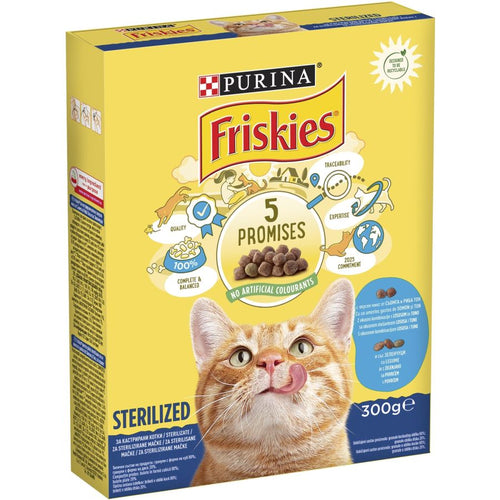 FRISKIES Briketi za macke Sterile Losos i Povrce