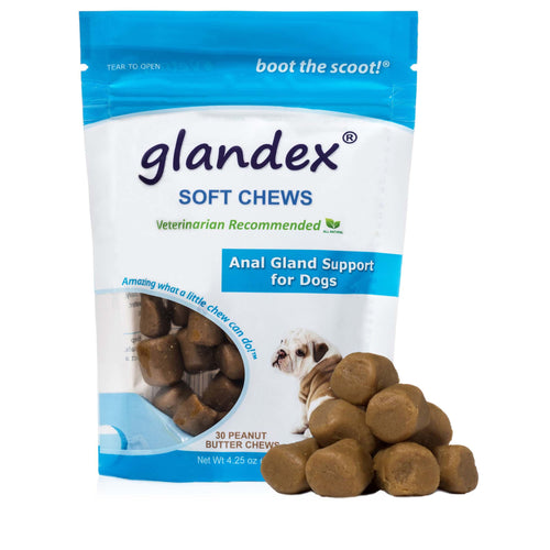 GLANDEX Poslastica za pse, za podrsku funkcije analnih zlezda 120g