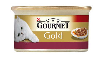 GOURMET Gold Konzerva za macke Piletina i Dzigerica komadici u sosu 85g
