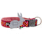 OUTLET HURTTA Ogrlica za pse Razzle Dazzle Beetroot