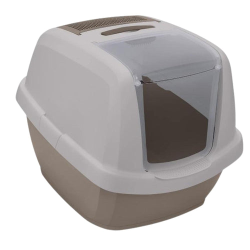 IMAC WC za macke Maddy Junior zatvoreni, Smeđi, 57x43x41cm 