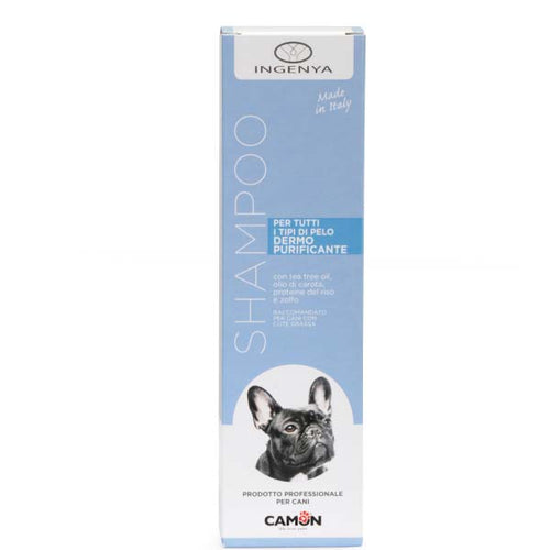 INGENYA Sampon za pse Purifying sa uljem cajevca za sve vrste dlaka 250ml