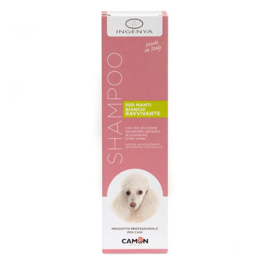 INGENYA Sampon za pse Revitalizing sa ekstraktom ruzmarina za belu dlaku 250ml