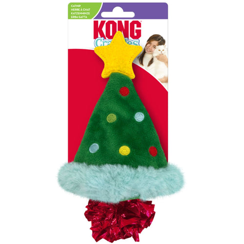 KONG Igracka za macke, novogodisnja jelka 15cm