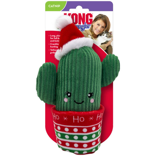 KONG Igracka za macke novogodisnja, kaktus 15cm