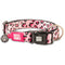 MAX & MOLLY Ogrlica za pse Smart ID Leopard Pink