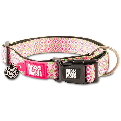 MAX & MOLLY Ogrlica za pse Smart ID Retro Pink
