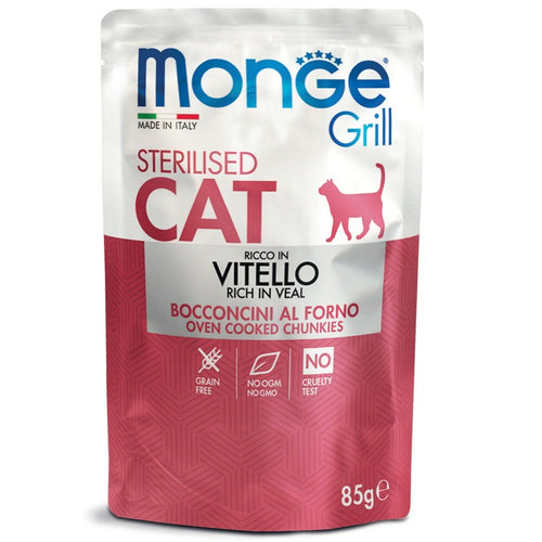 Monge Cat Grill sos Teletina za sterilisane make 85g